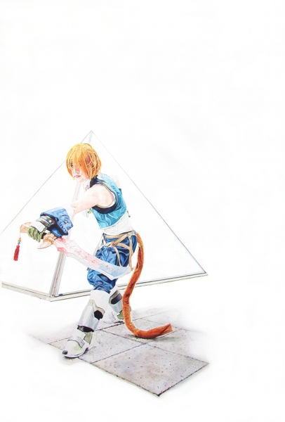 Jenny as Zidane