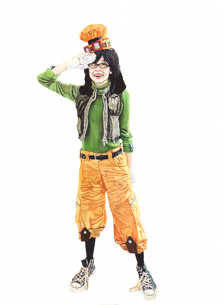 Catherine as Goofy