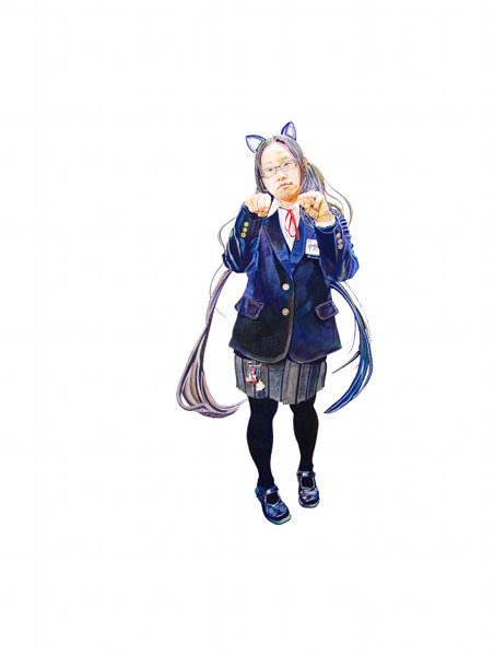 Tomoka as Azusa Nakano